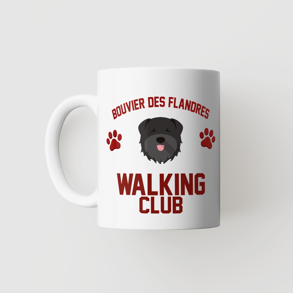 Walking Club: Personalized {breedFullName} Mug