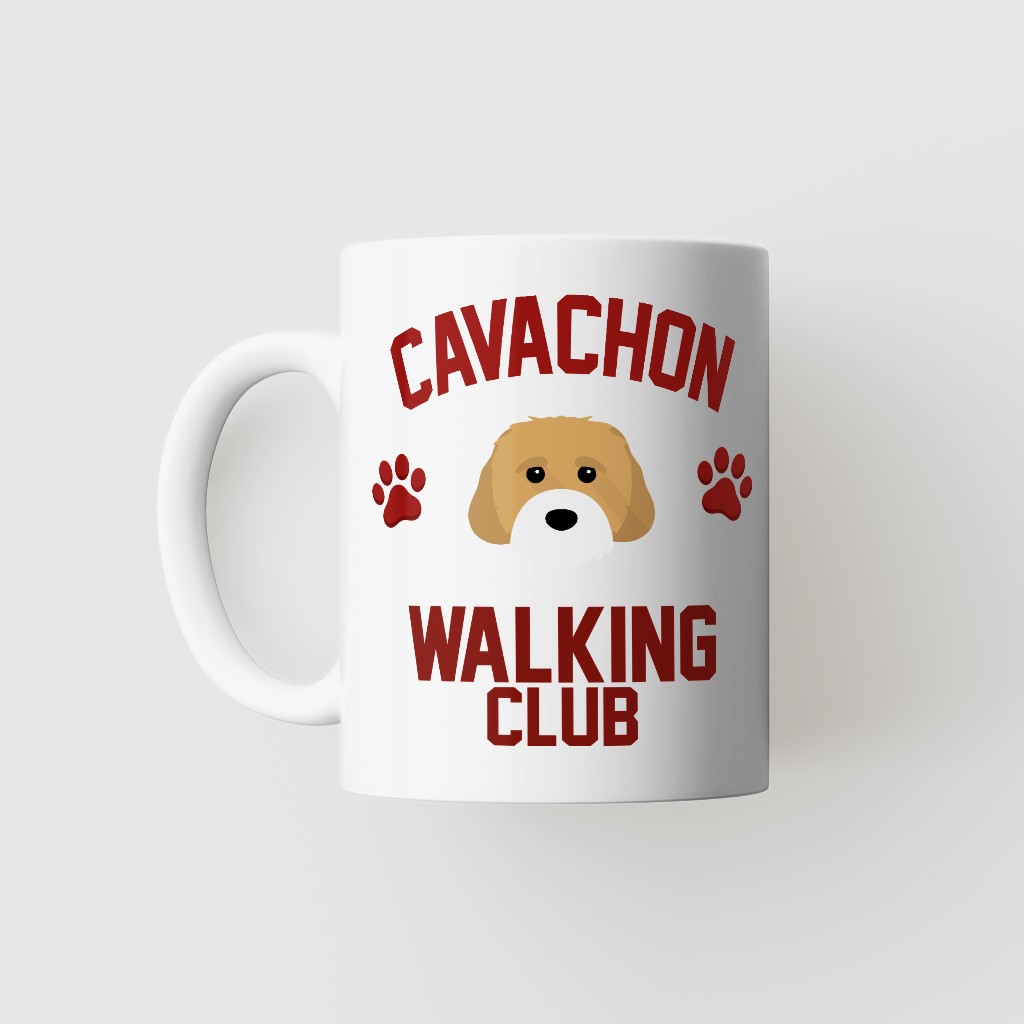 Walking Club: Personalized {breedFullName} Mug