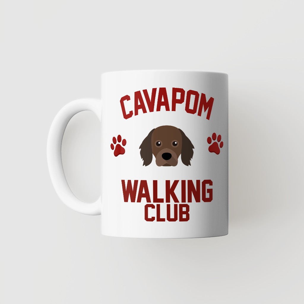 Walking Club: Personalized {breedFullName} Mug