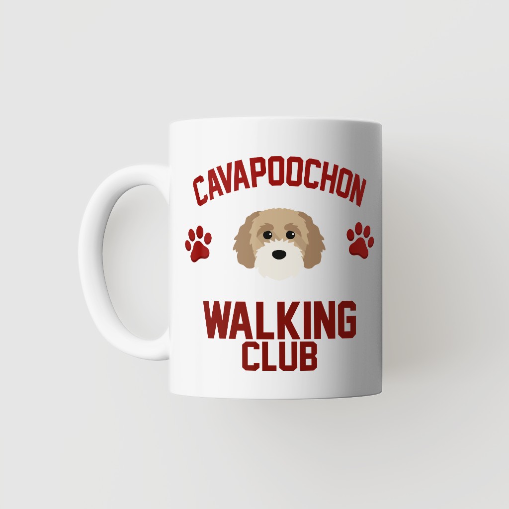 Walking Club: Personalized {breedFullName} Mug