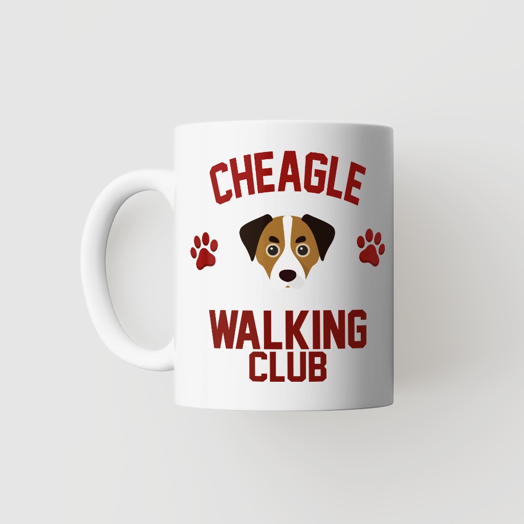Walking Club: Personalized {breedFullName} Mug