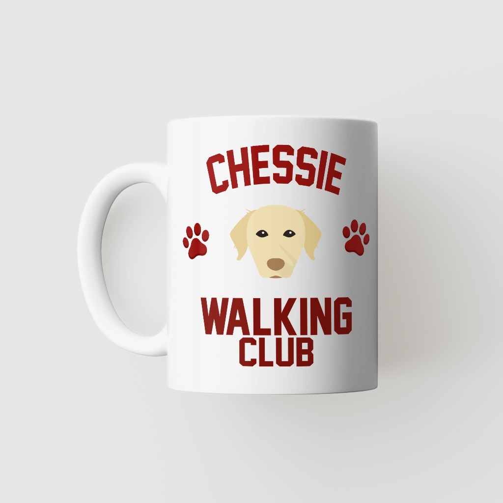 Walking Club: Personalized {breedFullName} Mug