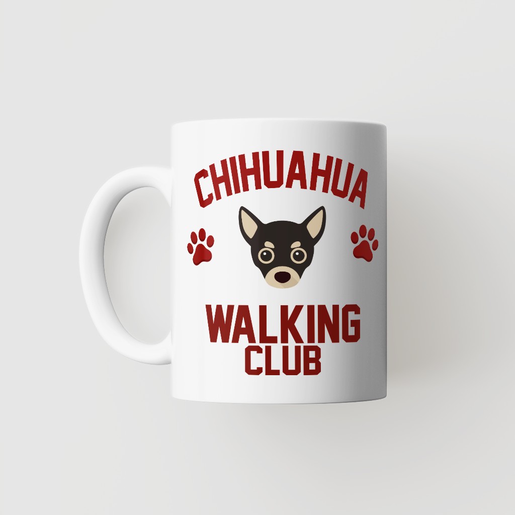 Walking Club: Personalized {breedFullName} Mug