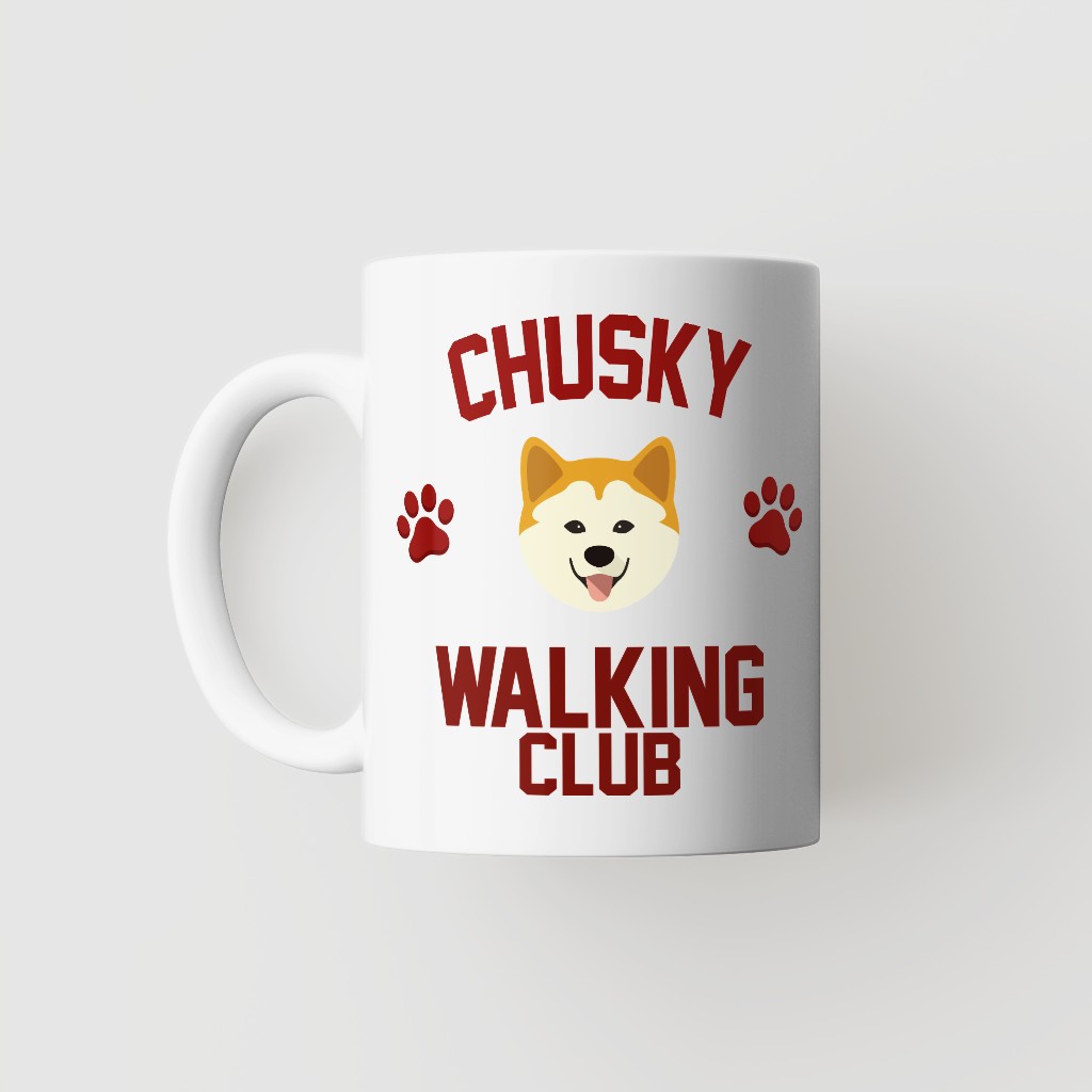 Walking Club: Personalized {breedFullName} Mug