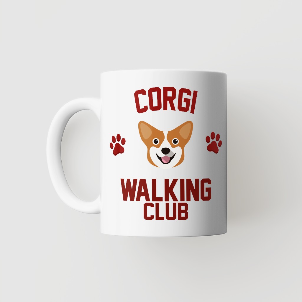 Walking Club: Personalized {breedFullName} Mug