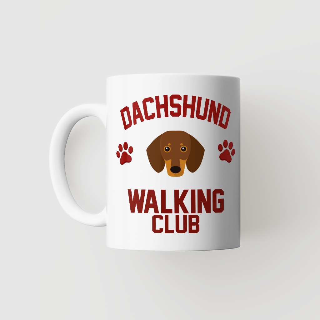 Walking Club: Personalized {breedFullName} Mug