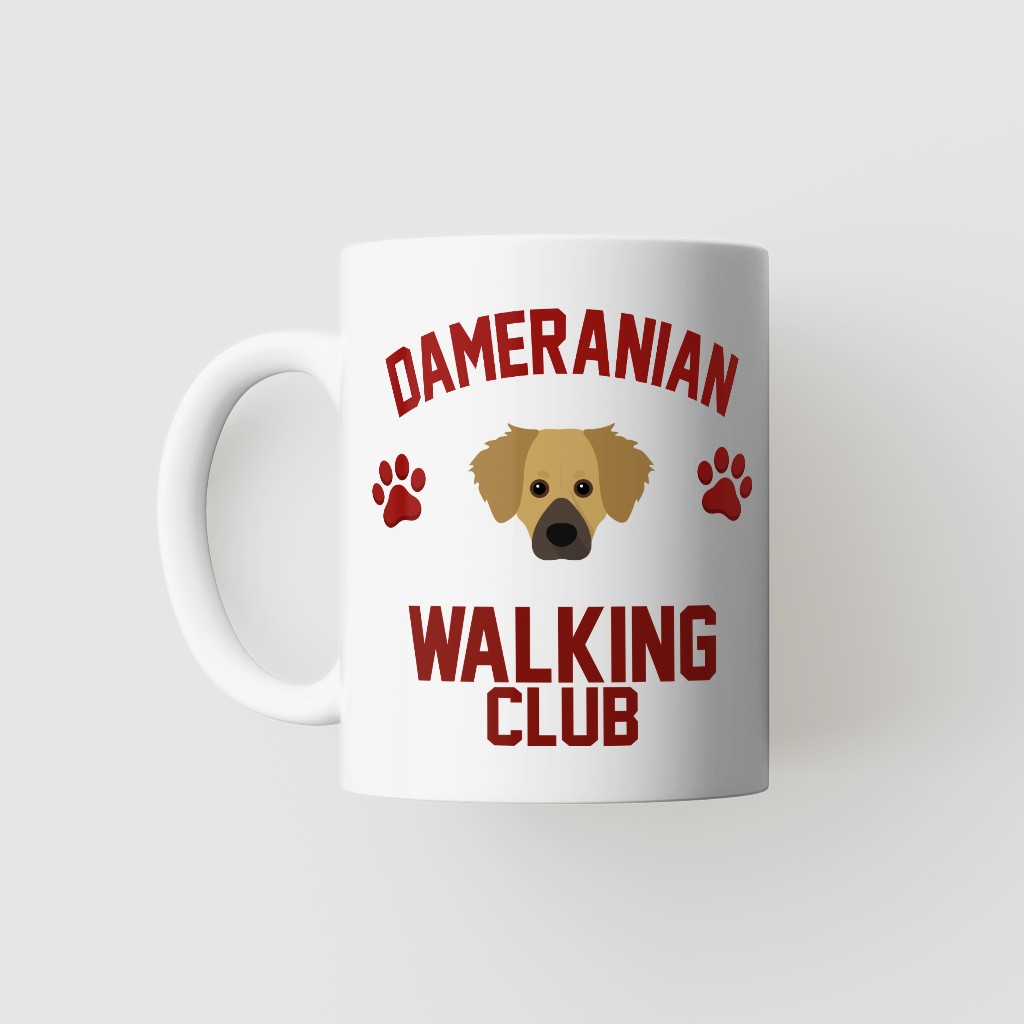 Walking Club: Personalized {breedFullName} Mug