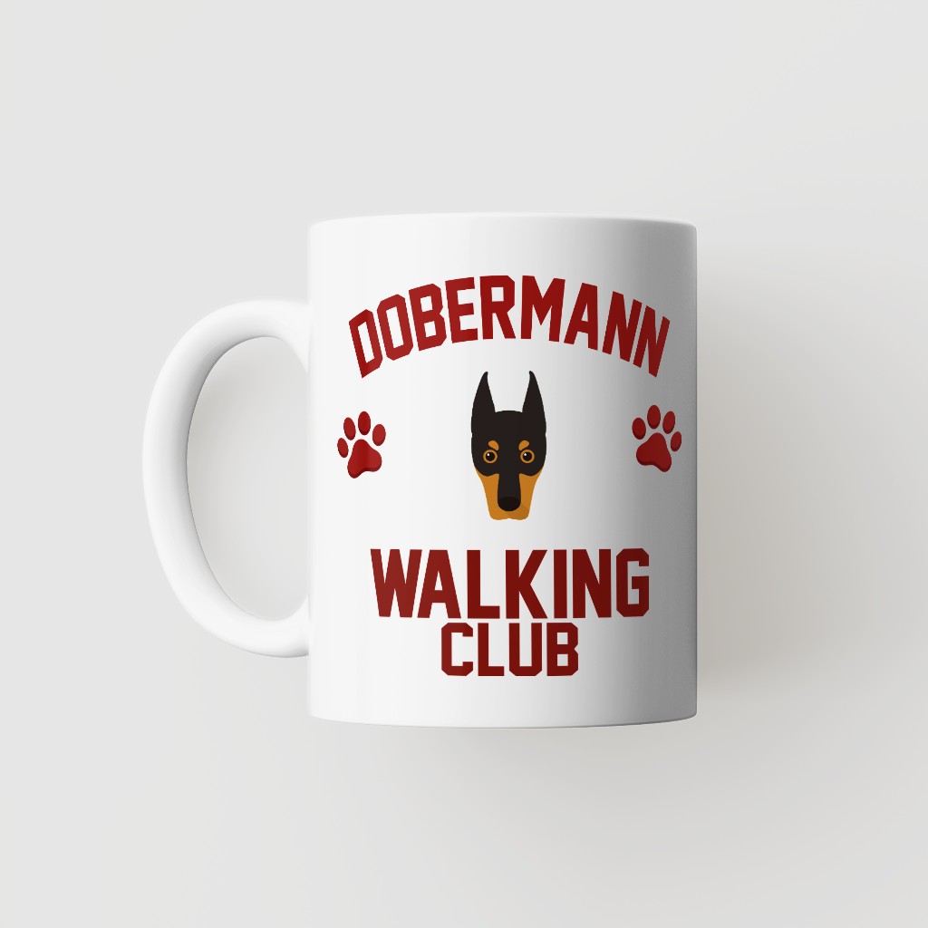 Walking Club: Personalized {breedFullName} Mug