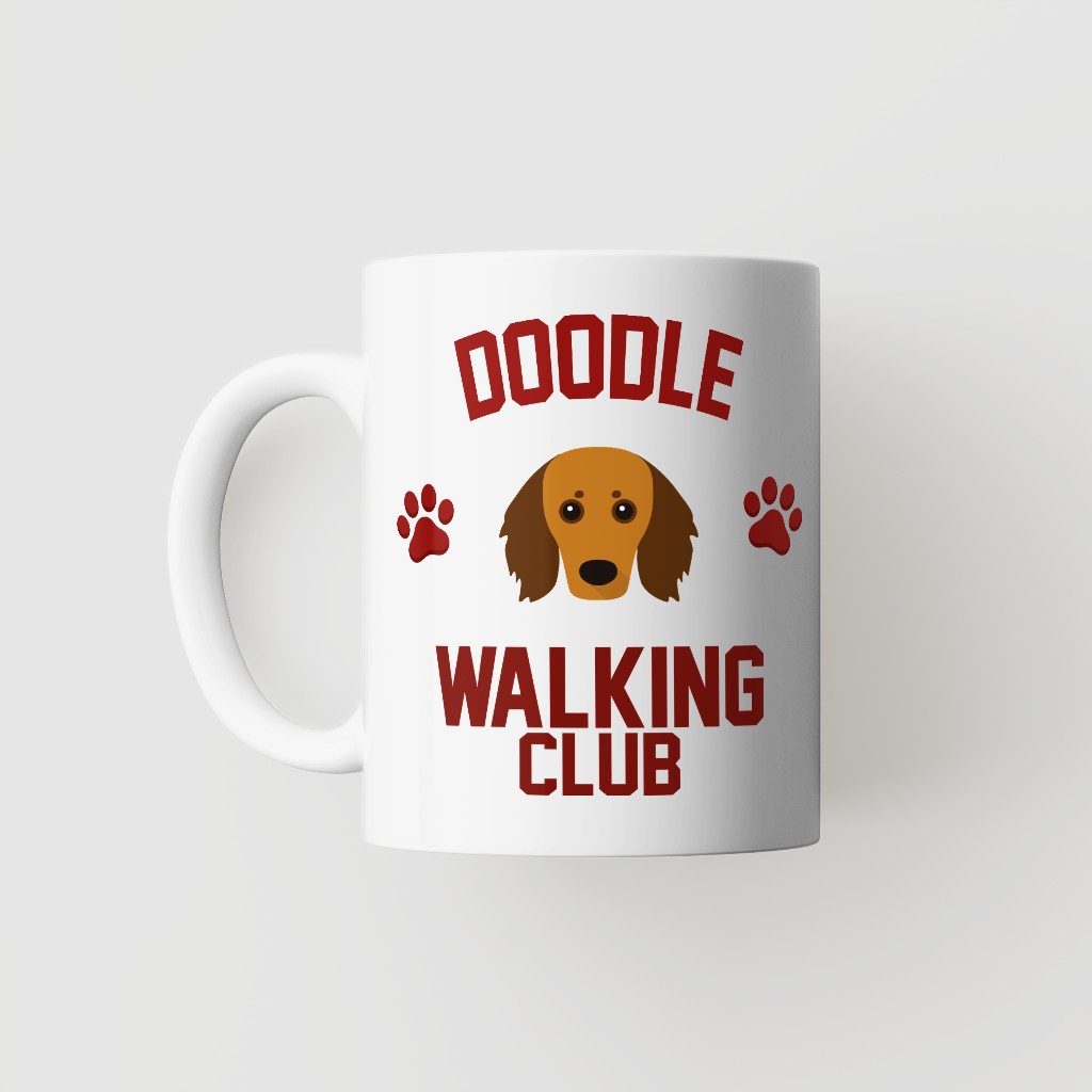 Walking Club: Personalized {breedFullName} Mug