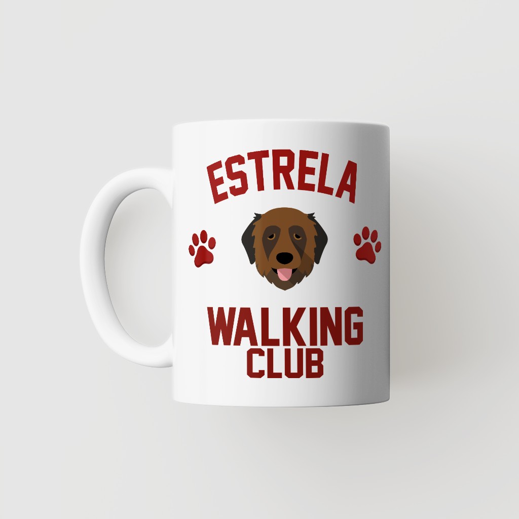 Walking Club: Personalized {breedFullName} Mug