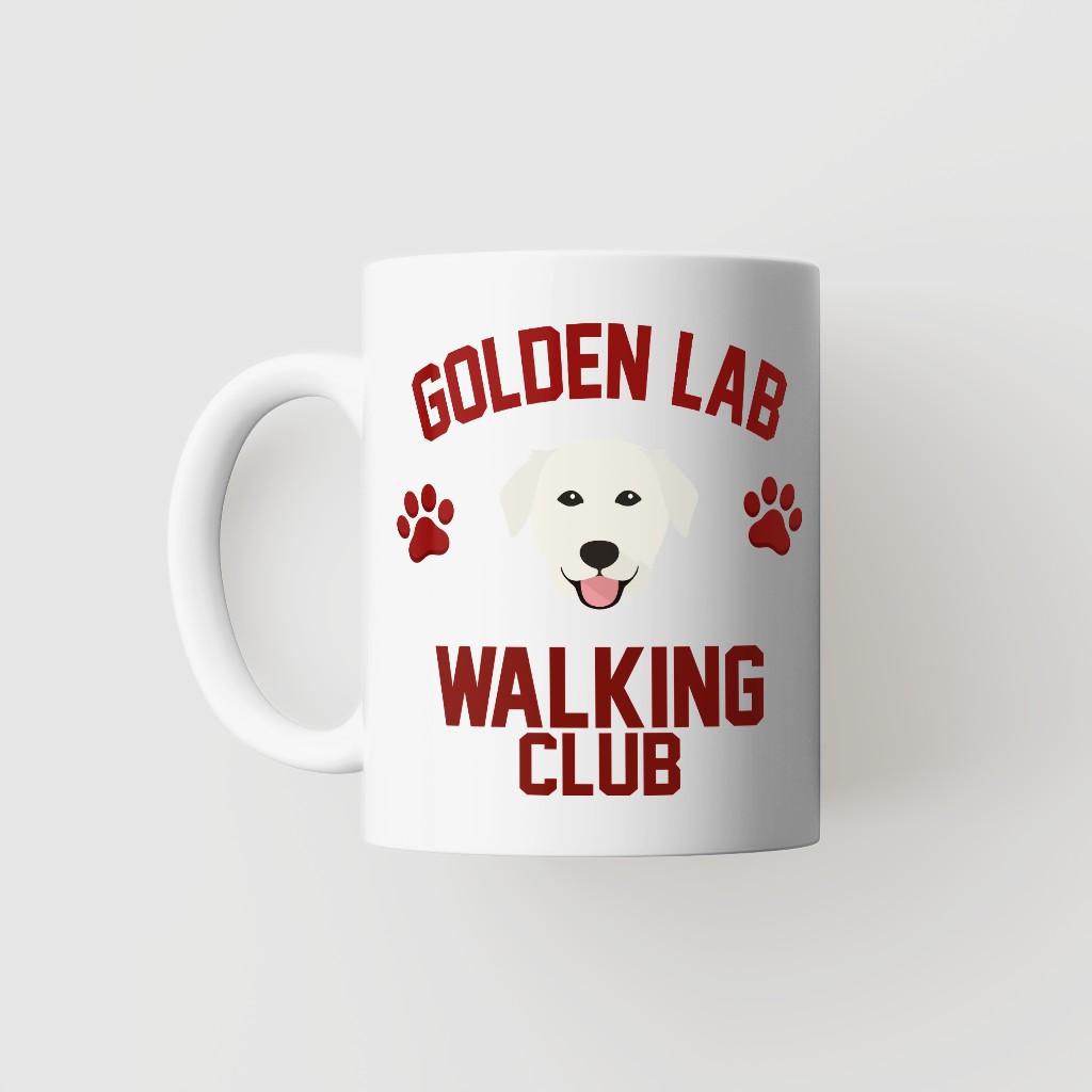 Walking Club: Personalized {breedFullName} Mug