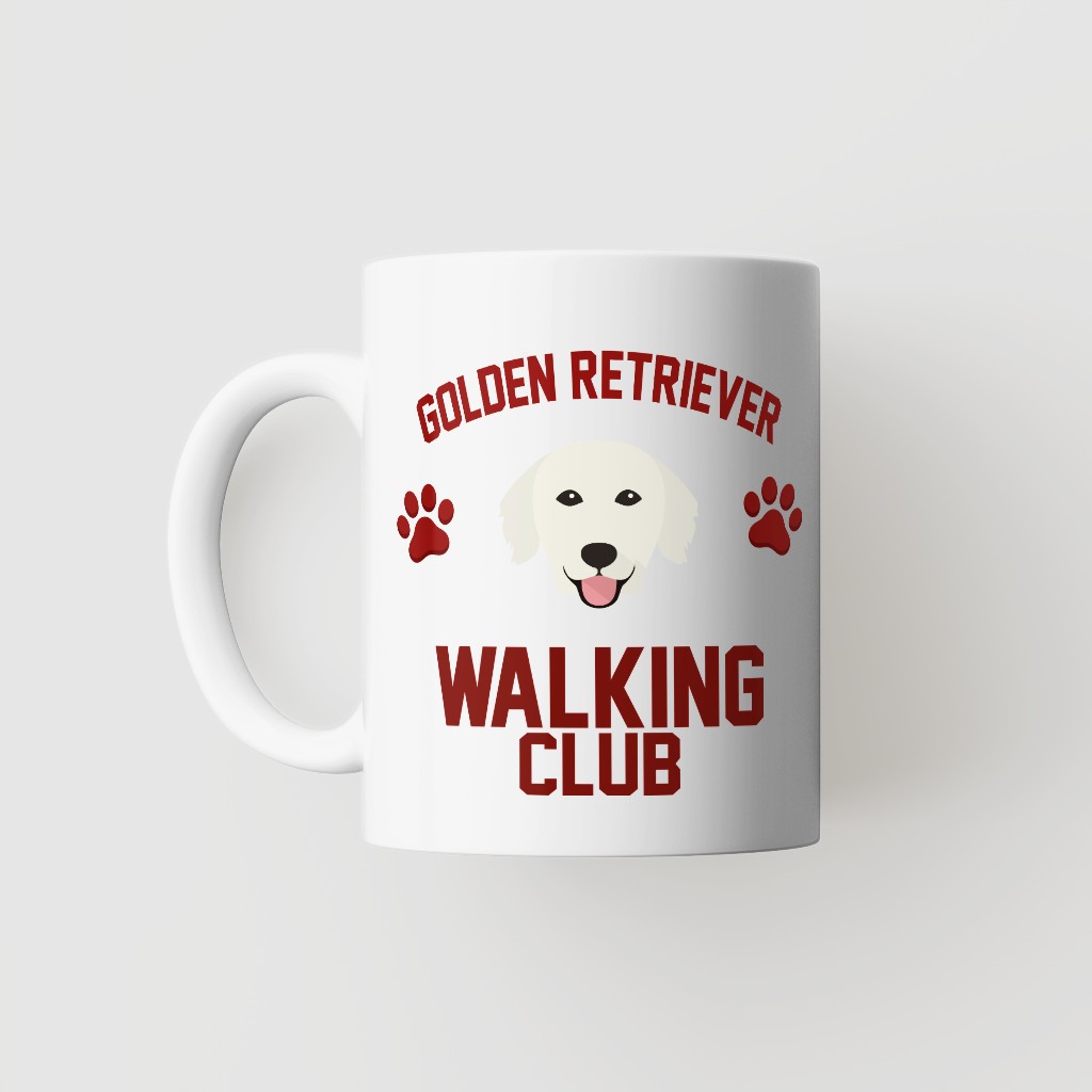 Walking Club: Personalized {breedFullName} Mug