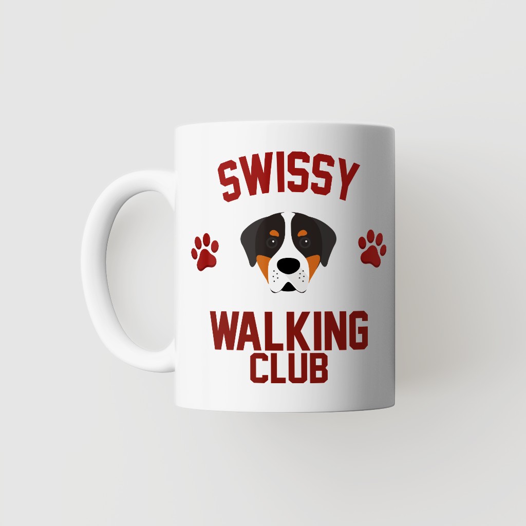 Walking Club: Personalized {breedFullName} Mug