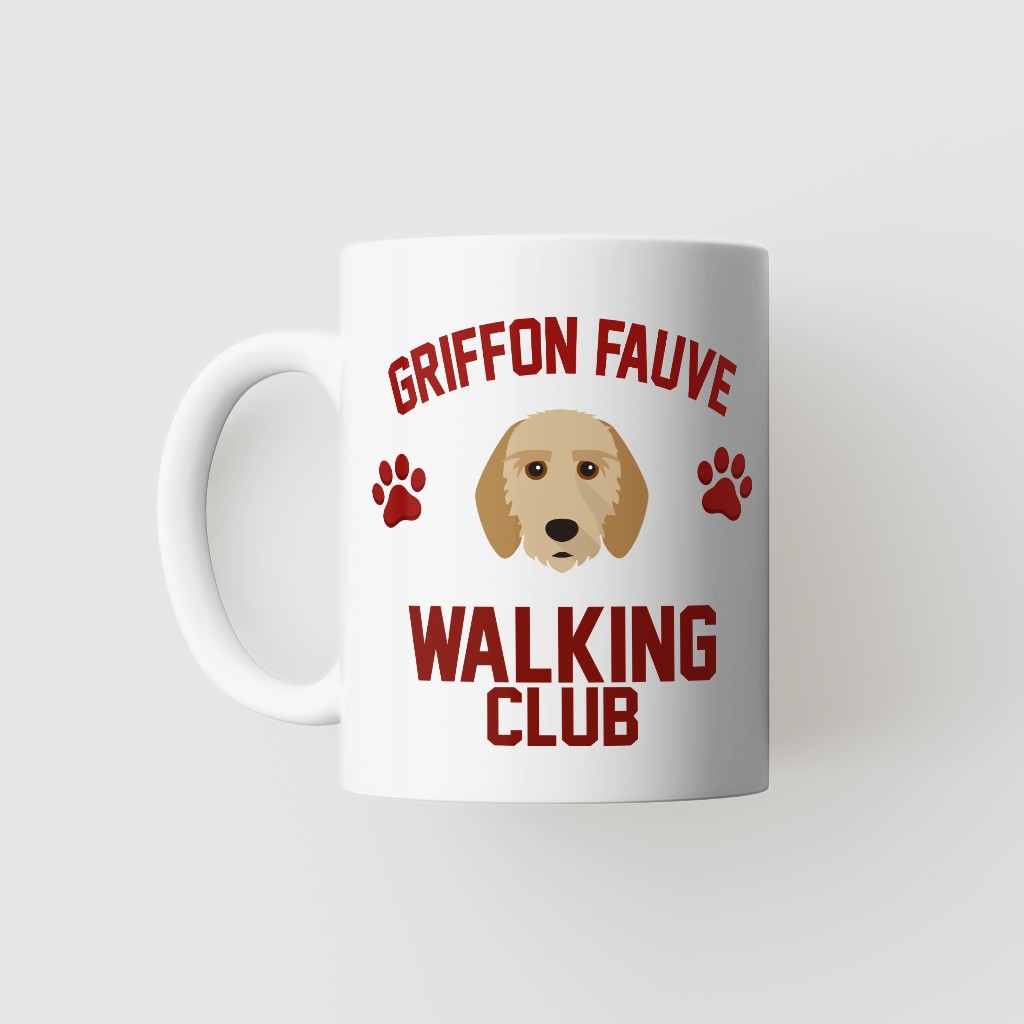 Walking Club: Personalized {breedFullName} Mug