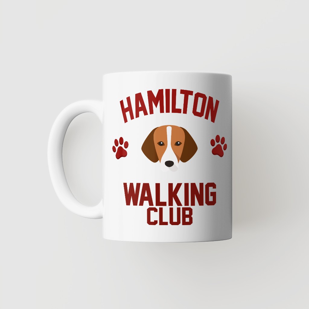 Walking Club: Personalized {breedFullName} Mug