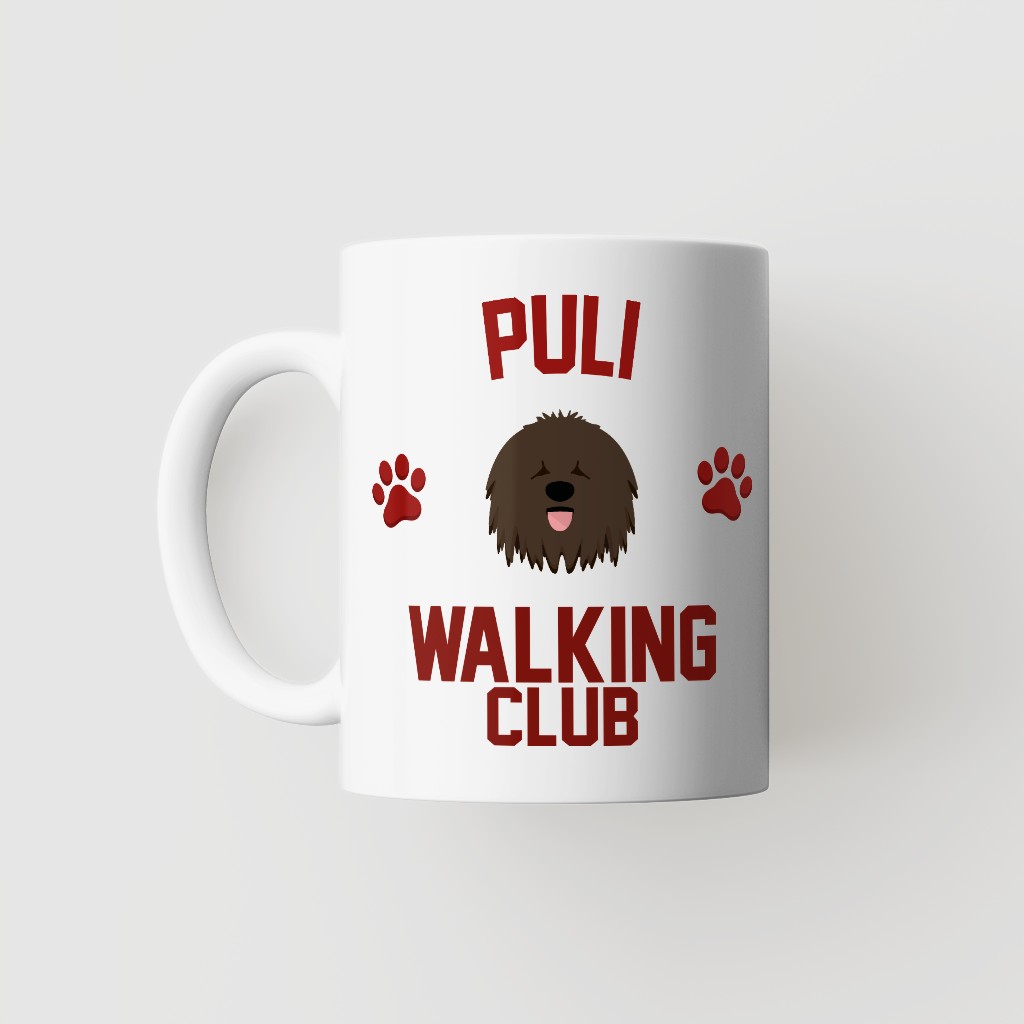 Walking Club: Personalized {breedFullName} Mug
