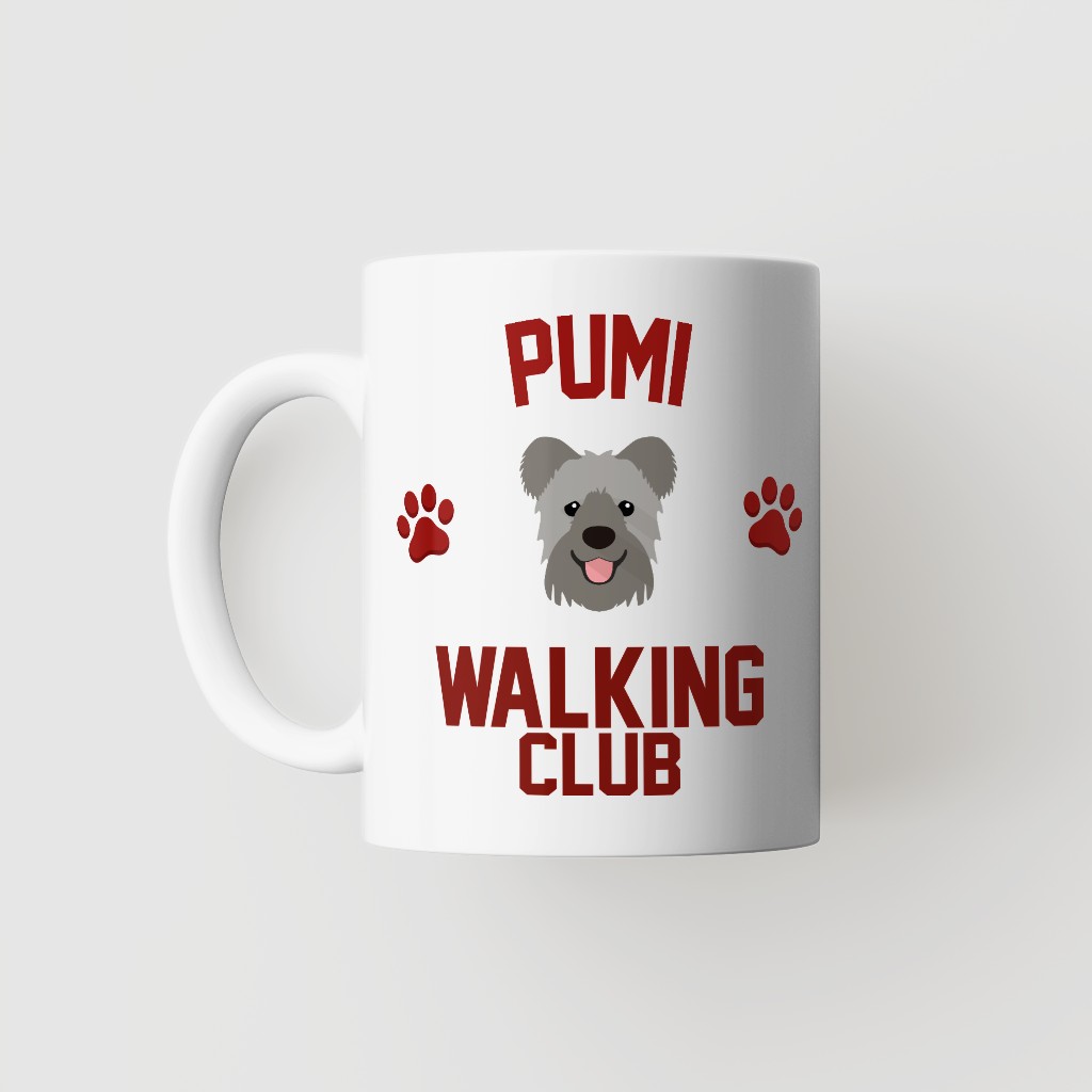 Walking Club: Personalized {breedFullName} Mug