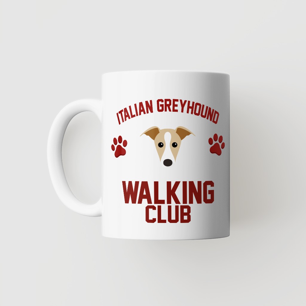 Walking Club: Personalized {breedFullName} Mug