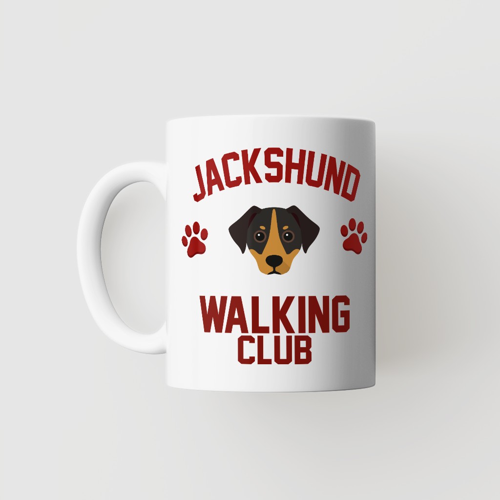 Walking Club: Personalized {breedFullName} Mug