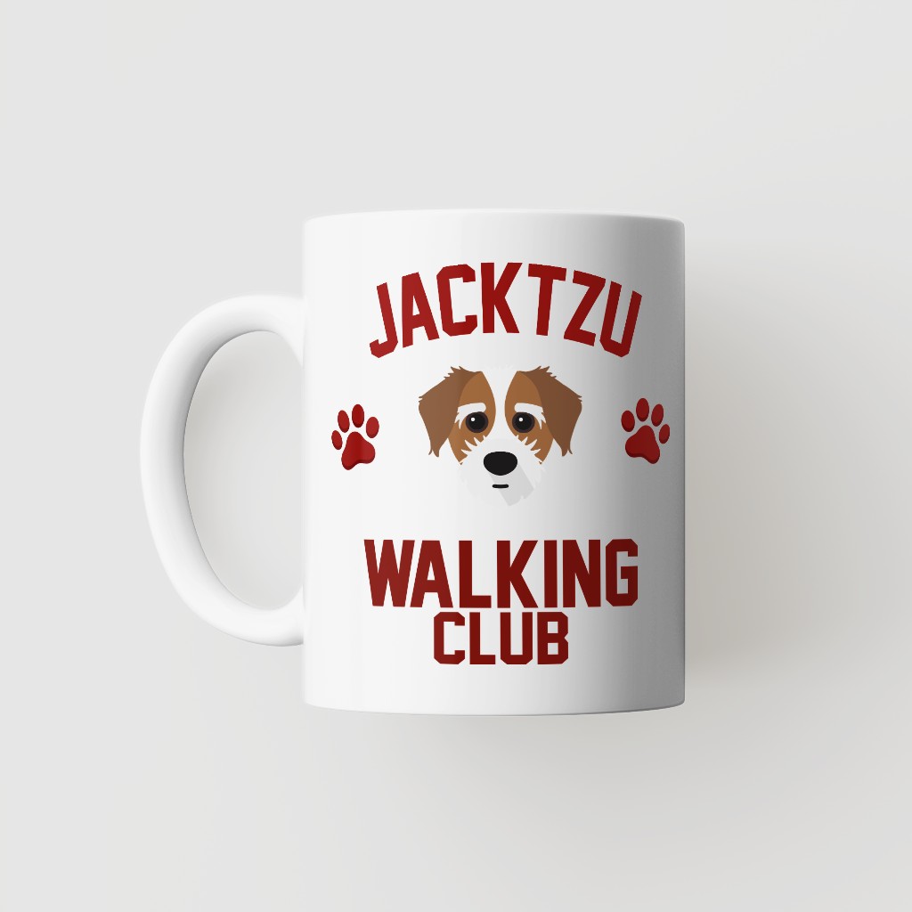 Walking Club: Personalized {breedFullName} Mug