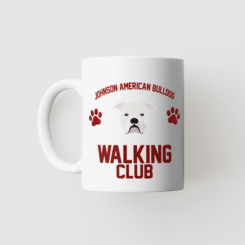 Walking Club: Personalized {breedFullName} Mug