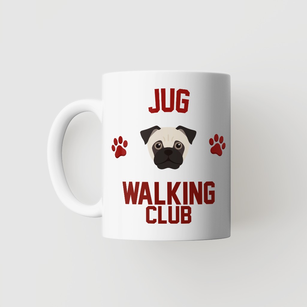 Walking Club: Personalized {breedFullName} Mug