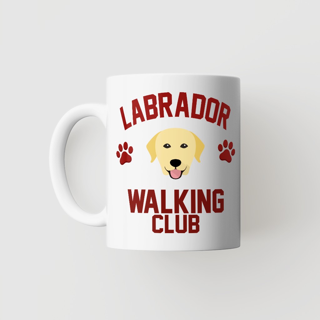 Walking Club: Personalized {breedFullName} Mug