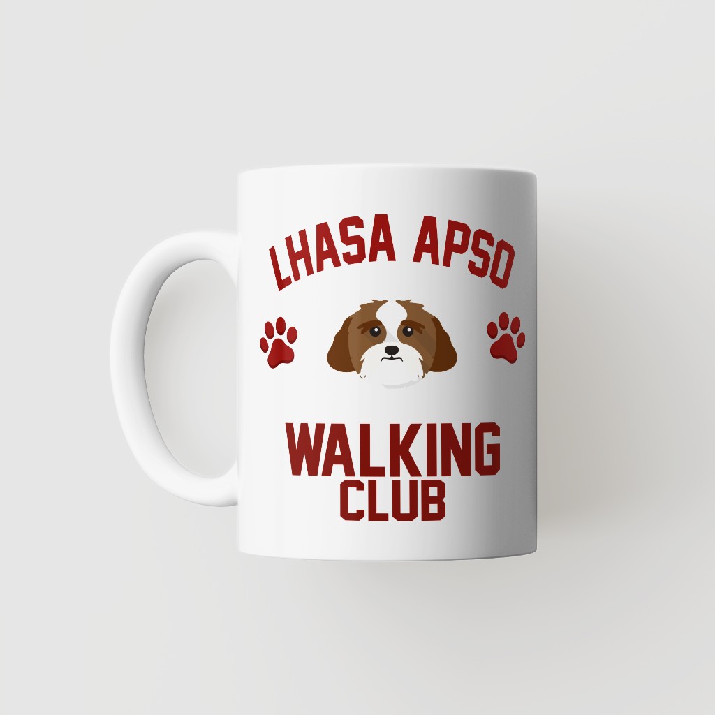 Walking Club: Personalized {breedFullName} Mug