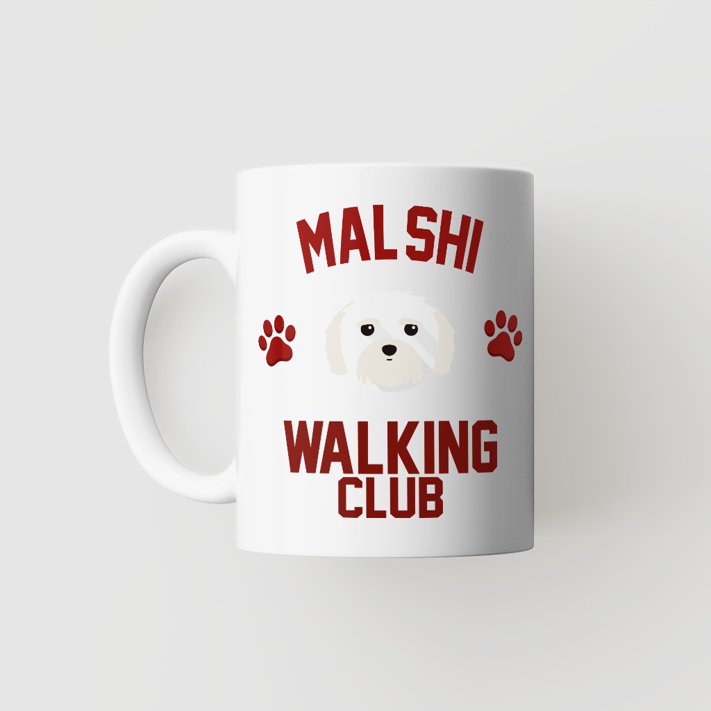 Walking Club: Personalized {breedFullName} Mug