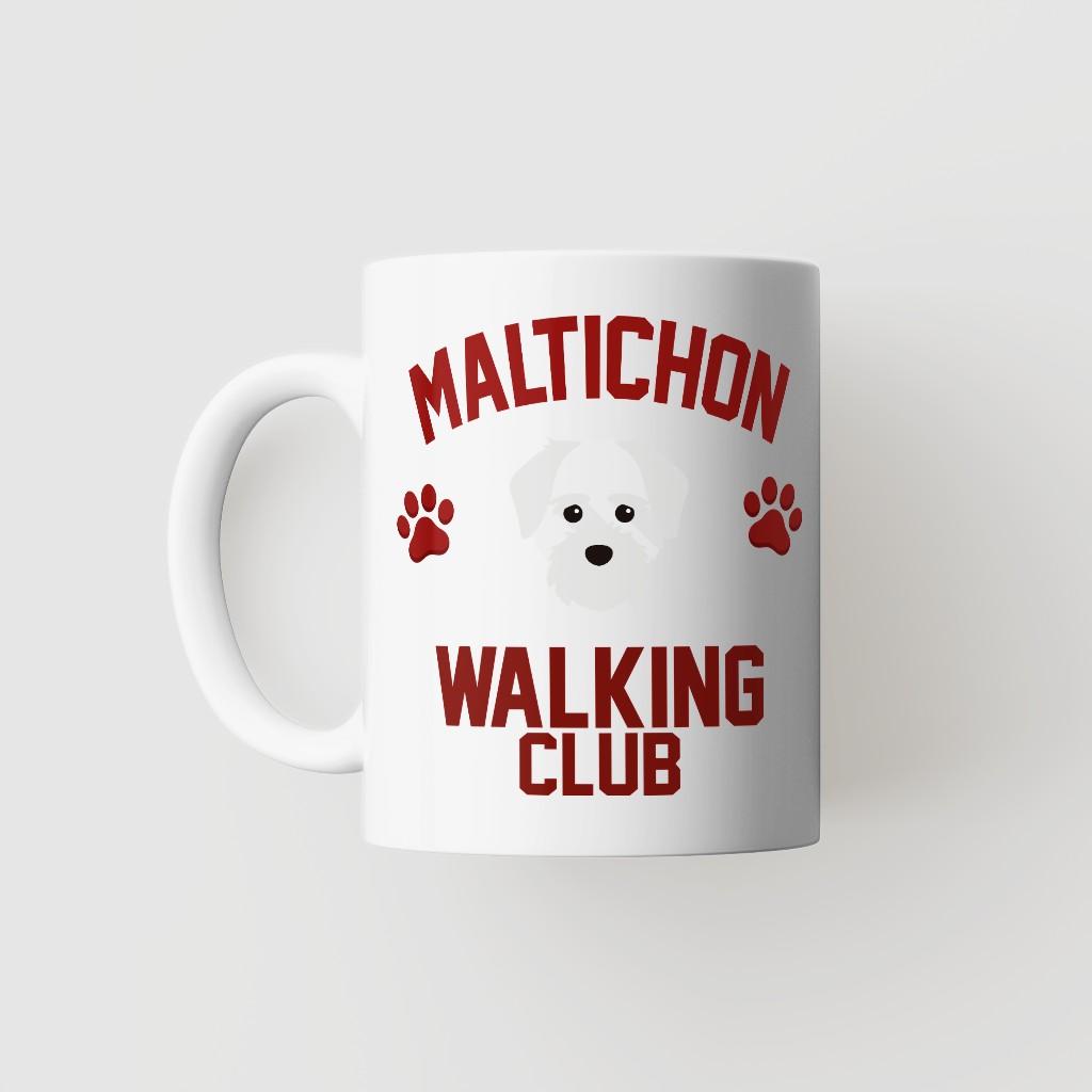 Walking Club: Personalized {breedFullName} Mug