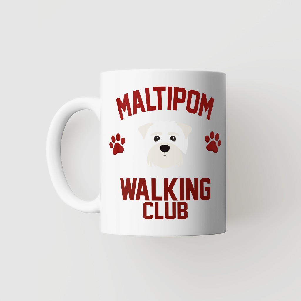 Walking Club: Personalized {breedFullName} Mug