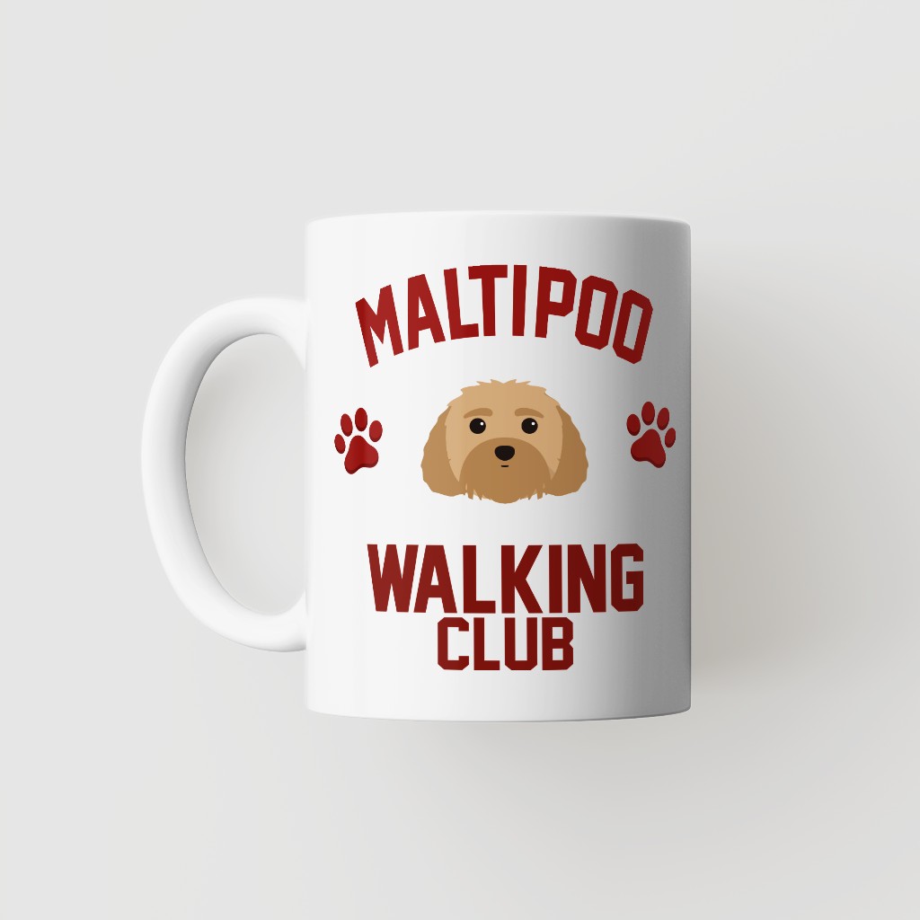 Walking Club: Personalized {breedFullName} Mug