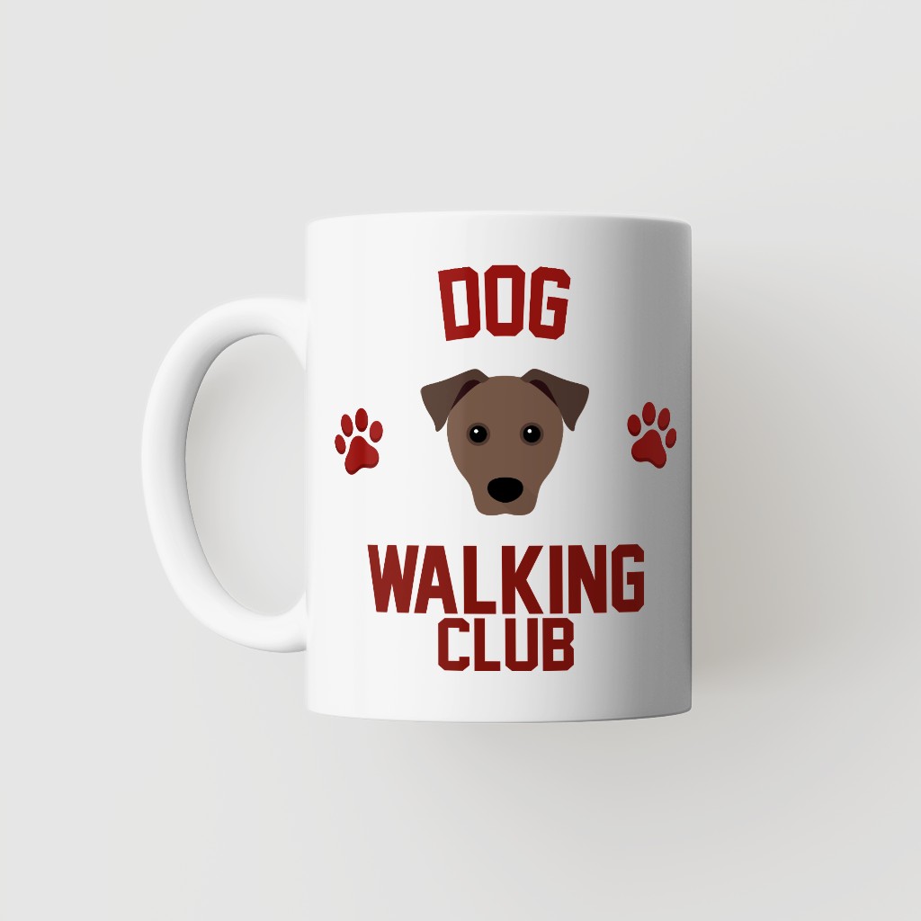 Walking Club: Personalized {breedFullName} Mug