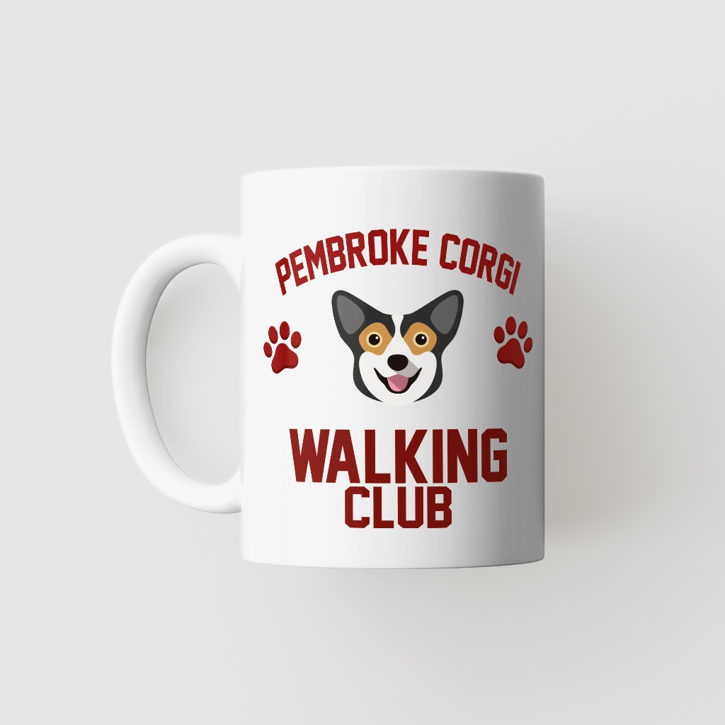 Walking Club: Personalized {breedFullName} Mug