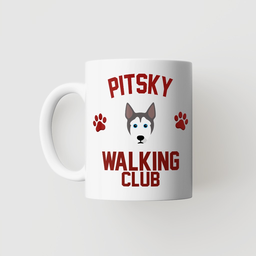 Walking Club: Personalized {breedFullName} Mug