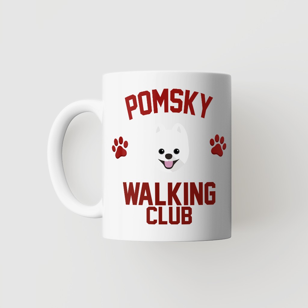 Walking Club: Personalized {breedFullName} Mug