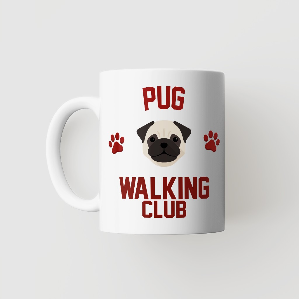 Walking Club: Personalized {breedFullName} Mug