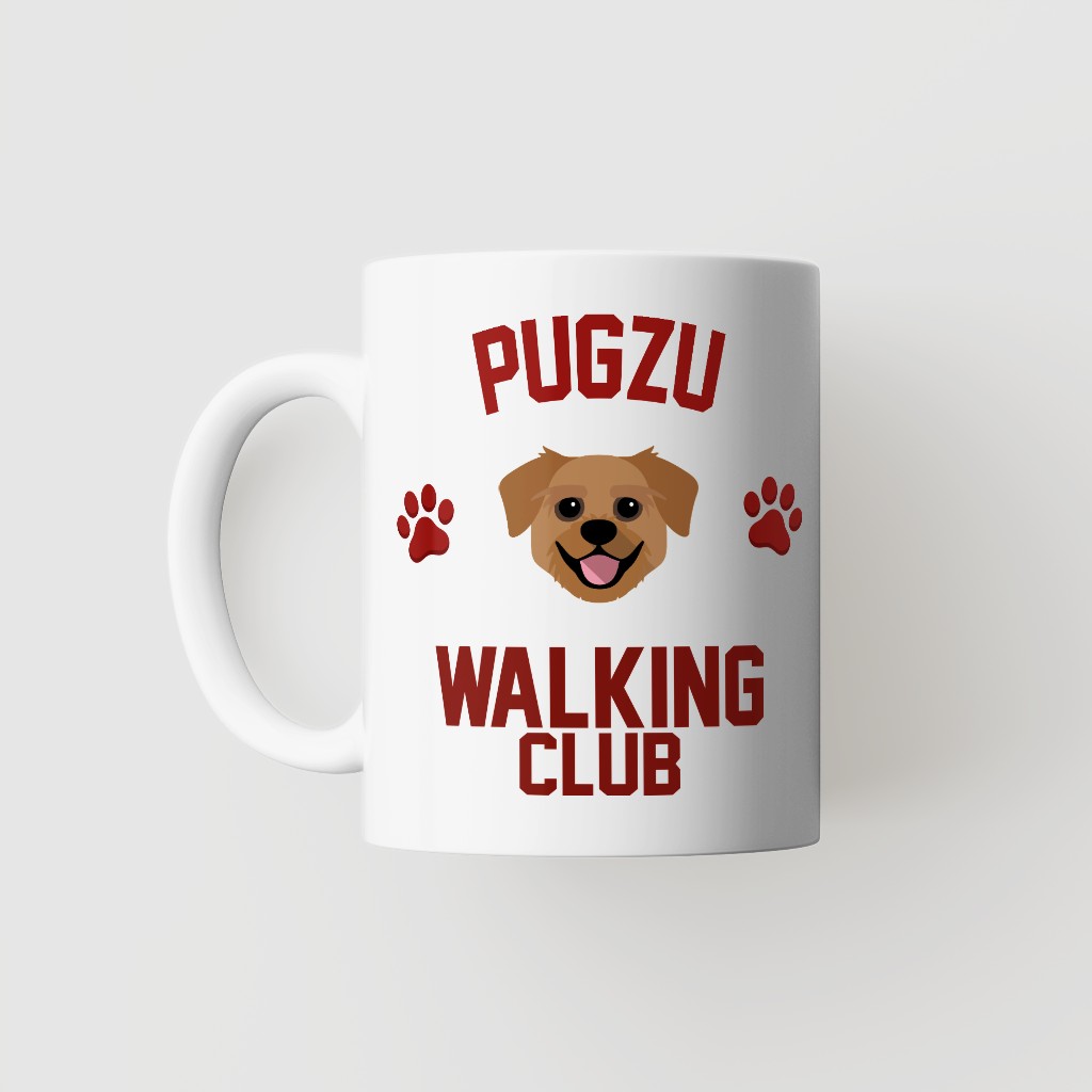 Walking Club: Personalized {breedFullName} Mug