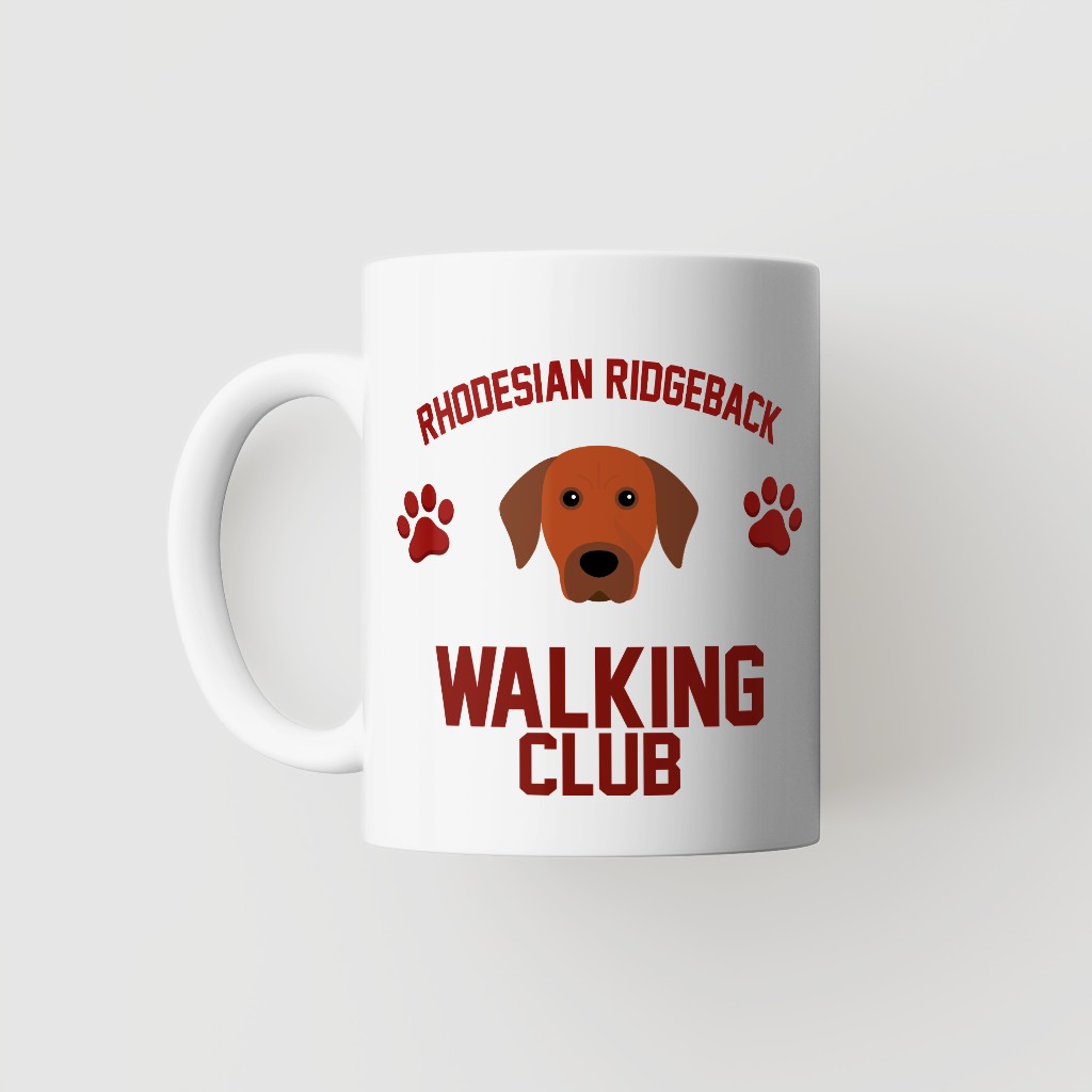 Walking Club: Personalized {breedFullName} Mug