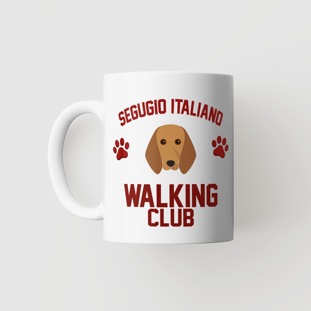 Walking Club: Personalized {breedFullName} Mug