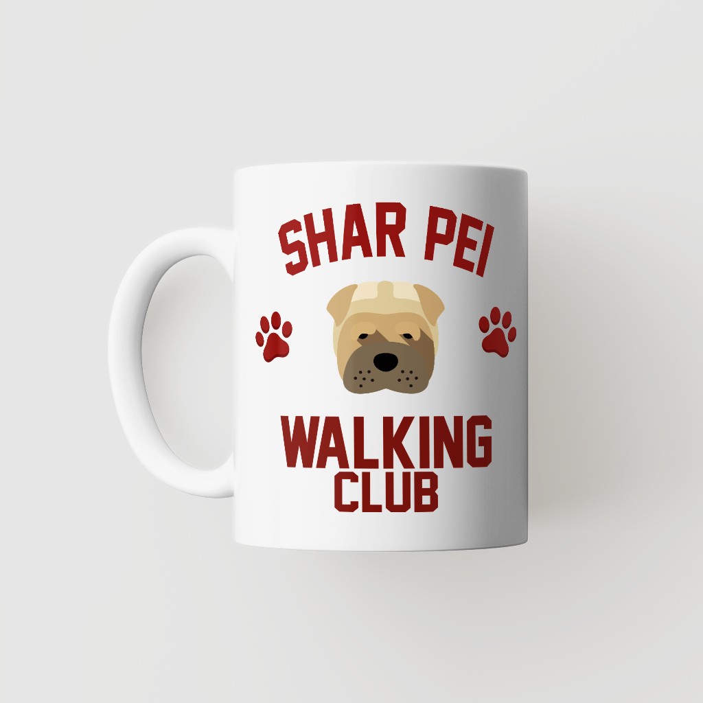Walking Club: Personalized {breedFullName} Mug