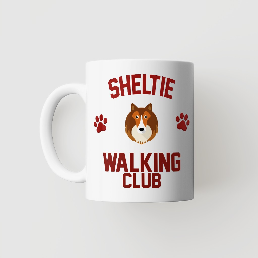 Walking Club: Personalized {breedFullName} Mug