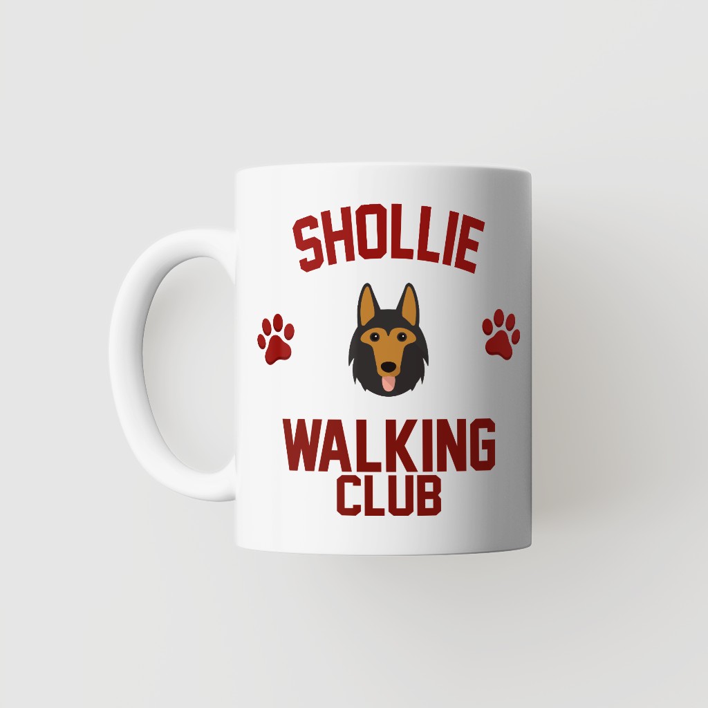 Walking Club: Personalized {breedFullName} Mug
