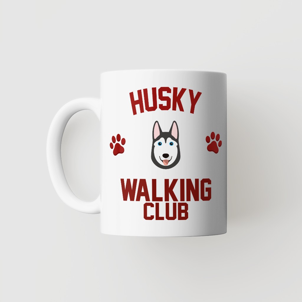 Walking Club: Personalized {breedFullName} Mug