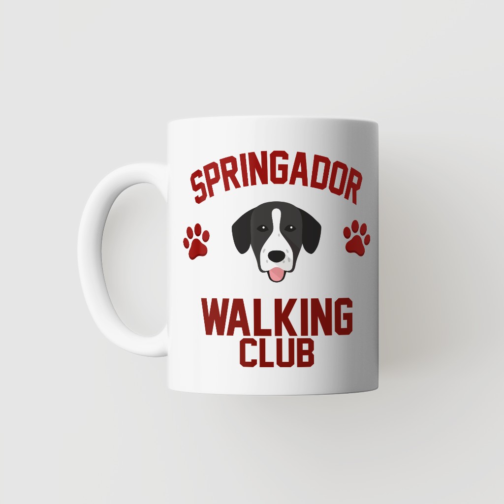 Walking Club: Personalized {breedFullName} Mug