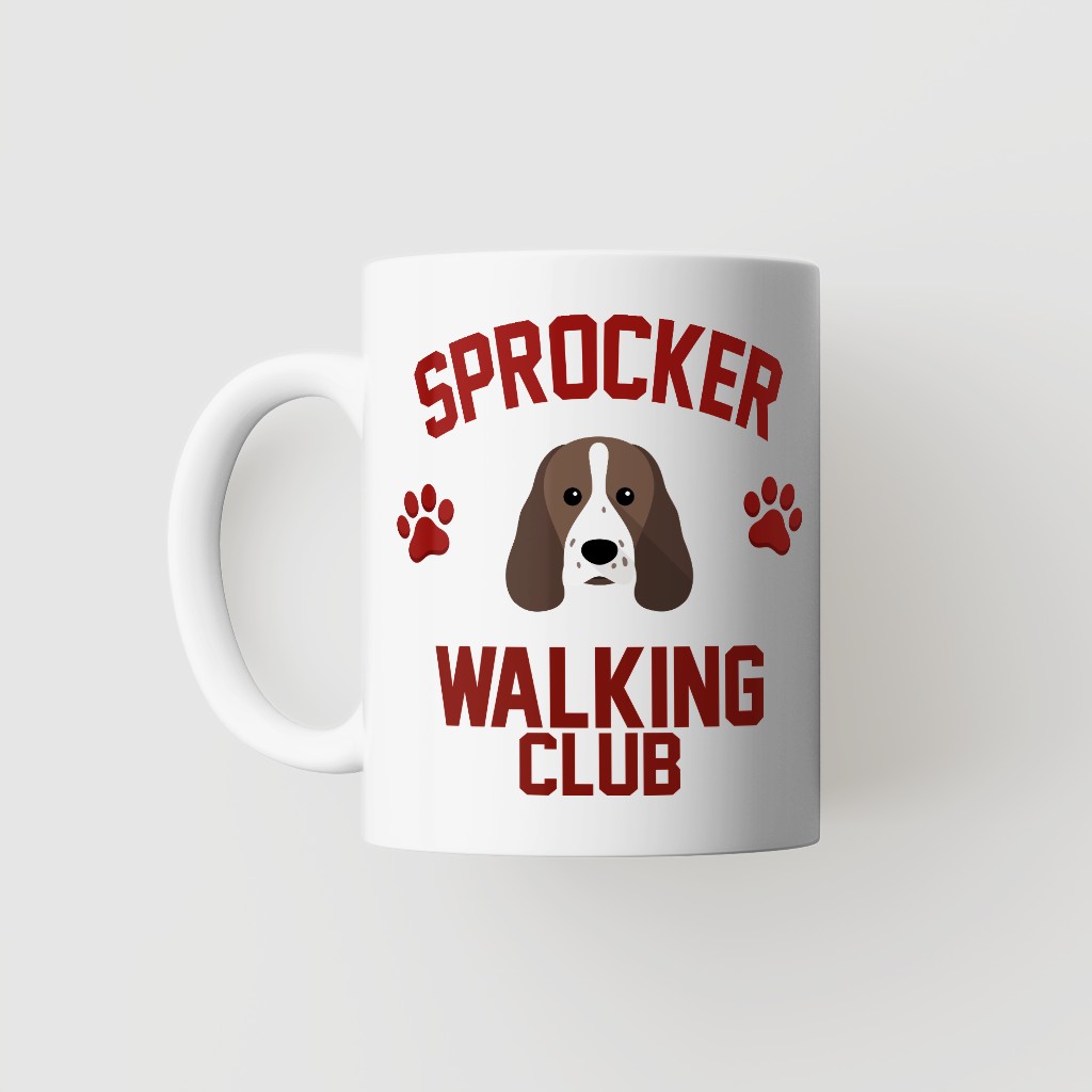 Walking Club: Personalized {breedFullName} Mug
