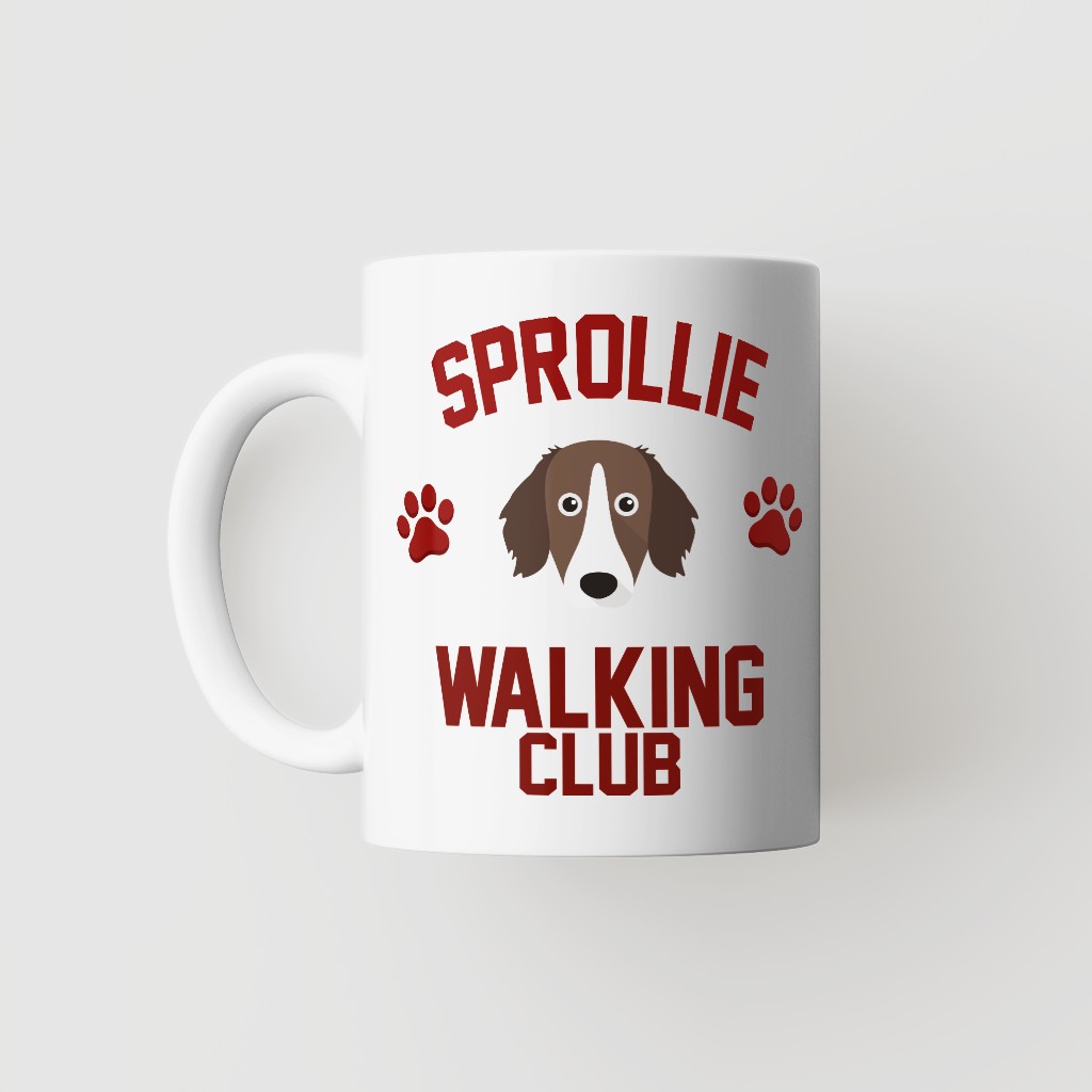 Walking Club: Personalized {breedFullName} Mug