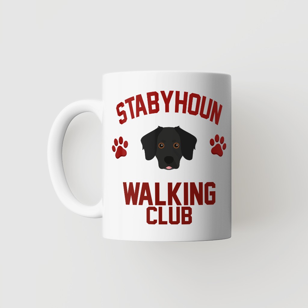 Walking Club: Personalized {breedFullName} Mug