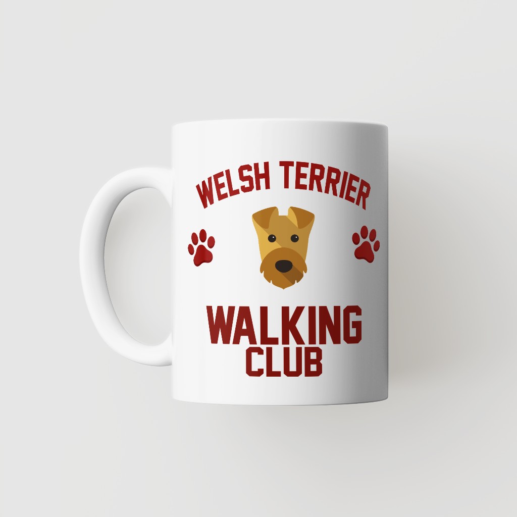 Walking Club: Personalised {breedFullName} Mug