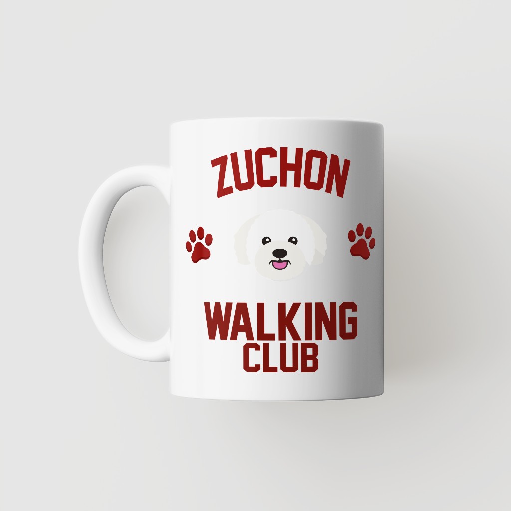 Walking Club: Personalized {breedFullName} Mug